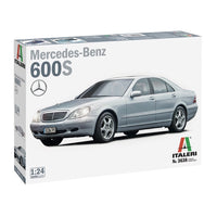 Italeri 3638 1/24 Mercedes-Benz 600S Plastic Model Kit