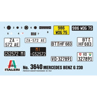 Italeri 3640 1/24 Mercedes Benz G230