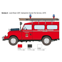 Italeri 3660 Land Rover Fire Truck