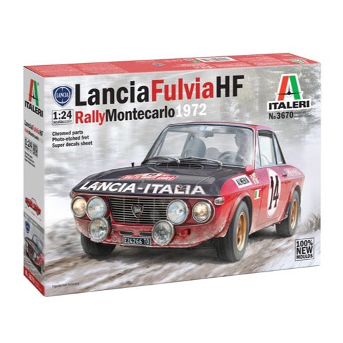 Italeri 3670S 1/24 Lancia Fulvia HF Rally Monte Carlo 1972