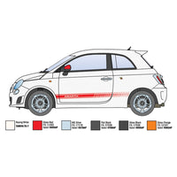 Italeri 3674S 1/24 500 Abarth 2008