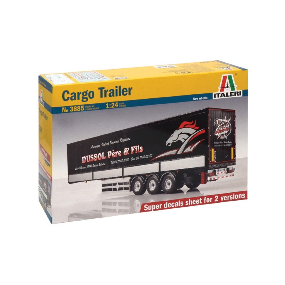 Italeri 3885 1/24 Trailer Cargo