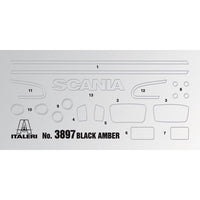Italeri 3897 Scania R730 Black Amber