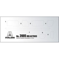 Italeri 3905 1/24 Mercedes Benz Actros Gigaspace