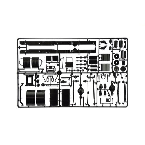 Italeri 3945 1/24 Volvo F16 Globetrotter Canvas with Elevator 8001283039451