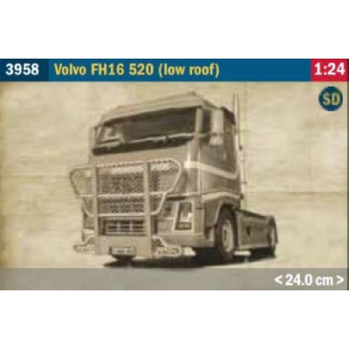Italeri 3958 1/24 Volvo FH16 520 Low Roof