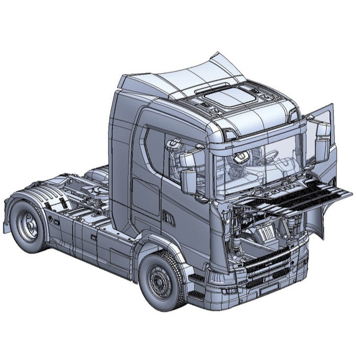 Italeri 3961 1/24 Scania S770 4x2 Normal Roof
