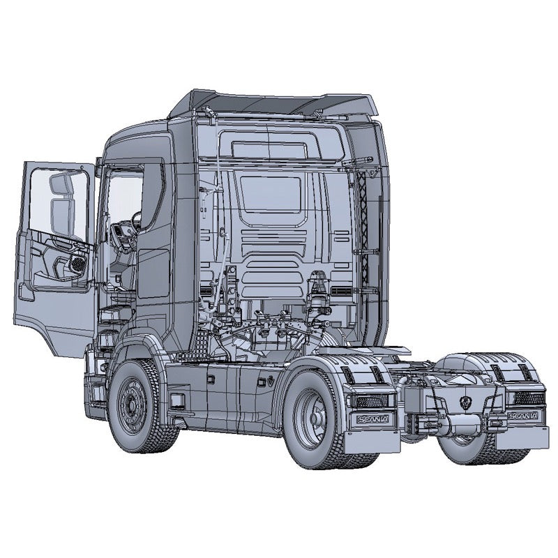 Italeri 3961 1/24 Scania S770 4x2 Normal Roof