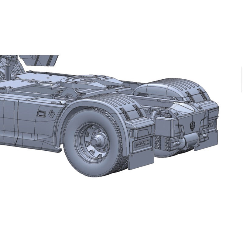 Italeri 3961 1/24 Scania S770 4x2 Normal Roof