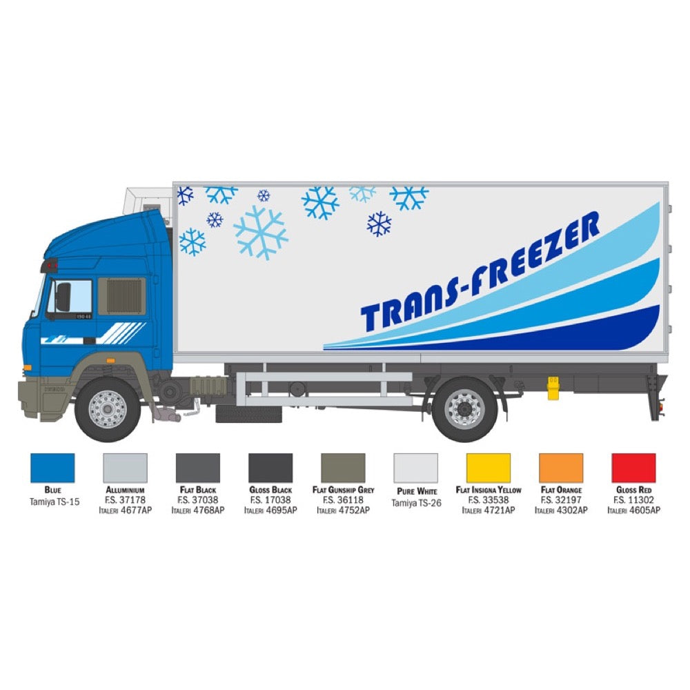 Italeri 3964 1/24 Iveco Turbostar Reefer Truck
