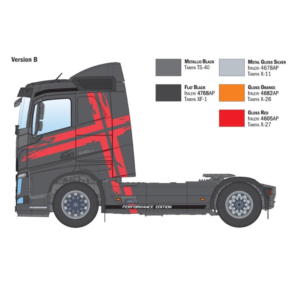Italeri 3967S 1/24 Volvo FH Low Roof