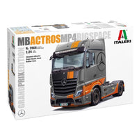 Italeri 3968S 1/24 Mercedes Benz Actros MP4 Big Space Grand Prix Edition Super Decal