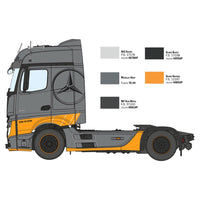 Italeri 3968S 1/24 Mercedes Benz Actros MP4 Big Space Grand Prix Edition Super Decal