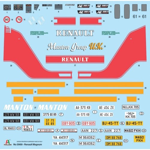 Italeri 3969S 1/24 Renault AE500 Magnum