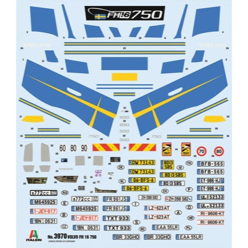 Italeri 3970S 1/24 Volvo FH16 750