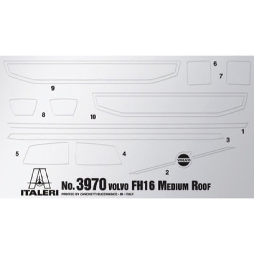 Italeri 3970S 1/24 Volvo FH16 750