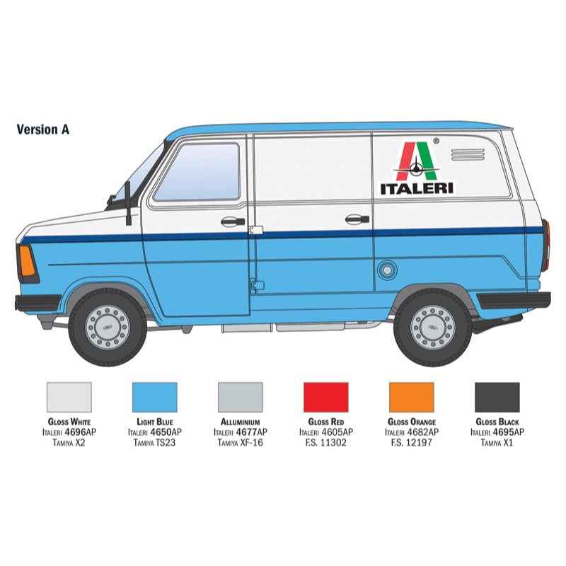 Italeri 3975S 1/24 Ford Transit Italeri
