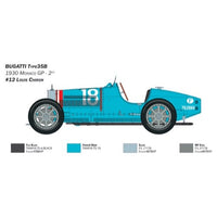 Italeri 4710 1/12 Bugatti 35 Type B