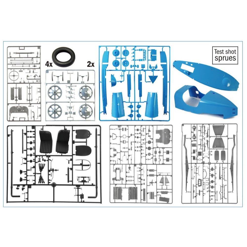 Italeri 4710 1/12 Bugatti 35 Type B