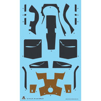 Italeri 4711 1/12 McLaren MP4 2C Prost Roberg Plastic Model Kit 8001283047111