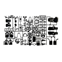 Italeri 4711 1/12 McLaren MP4 2C Prost Roberg Plastic Model Kit 8001283047111
