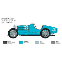 Italeri 4713 1/12 Bugatti Roadster Monte Carlo 1930