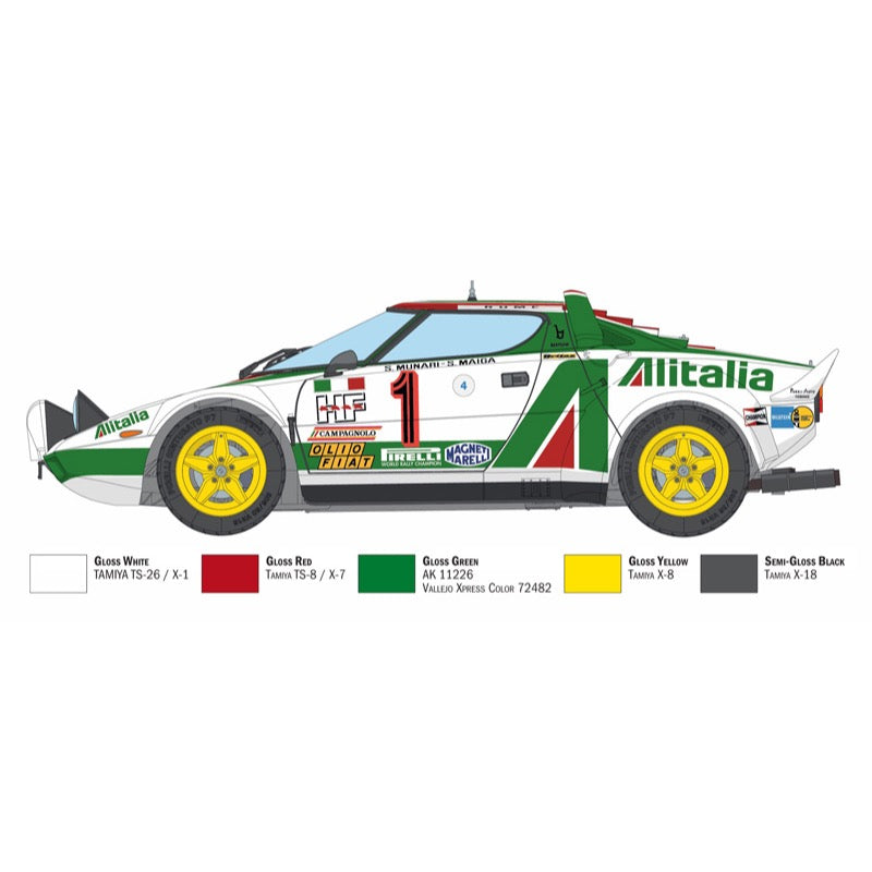 Italeri 4714S 1/12 Lancia Stratos HF Gr.4
