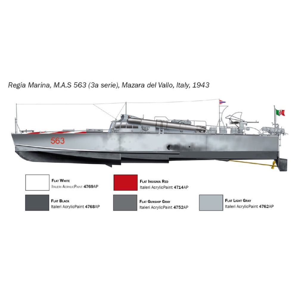 Italeri 5626S 1/35 M A S 568 4A Serie with Crew