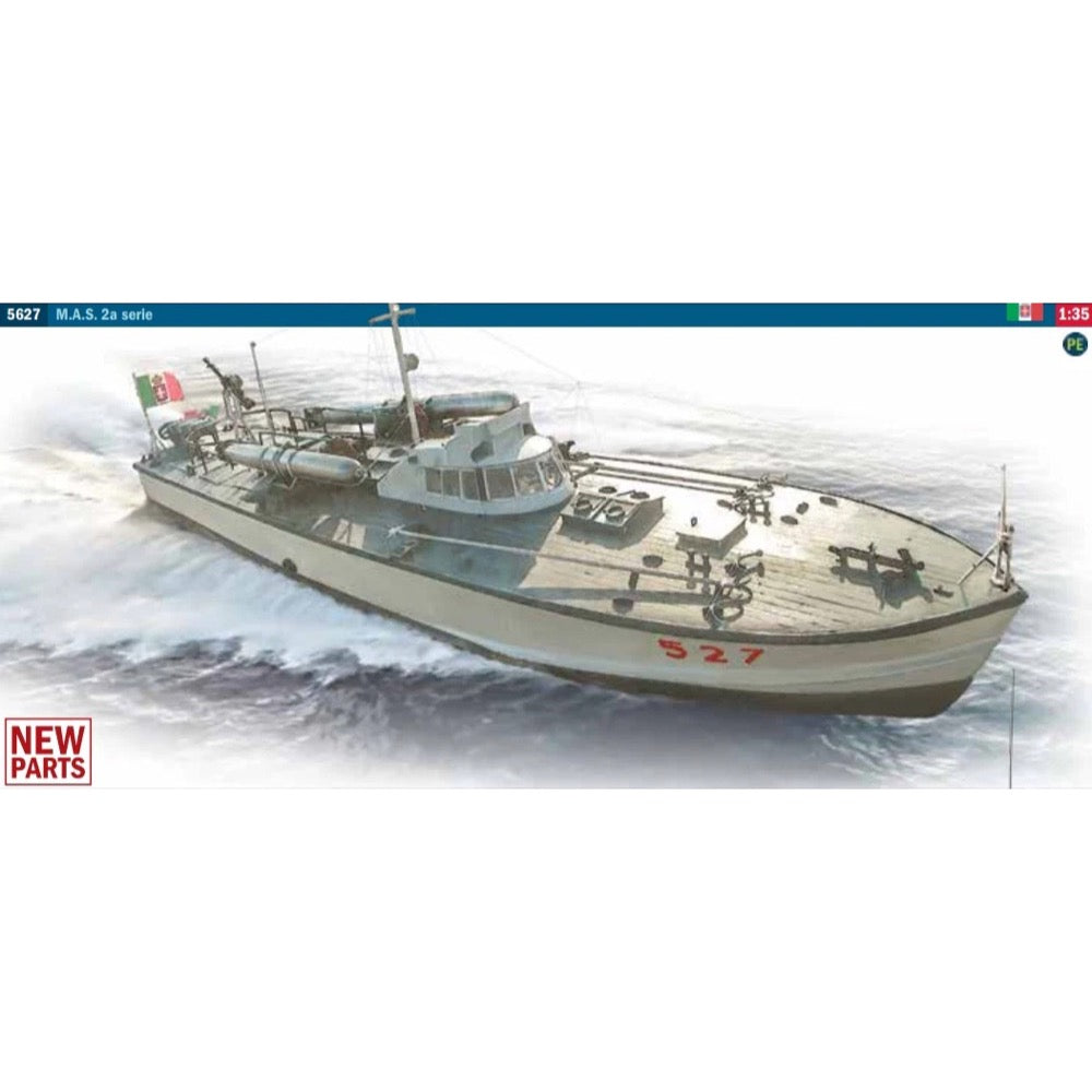 Italeri 5627S 1/35 Italian M.A.S. 2a Serie WW2 MTB