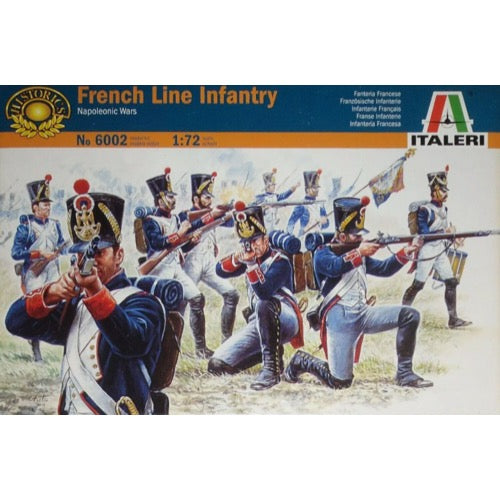 Italeri 6002 1/72 Figure French Line Infantry Napoleonic Wars