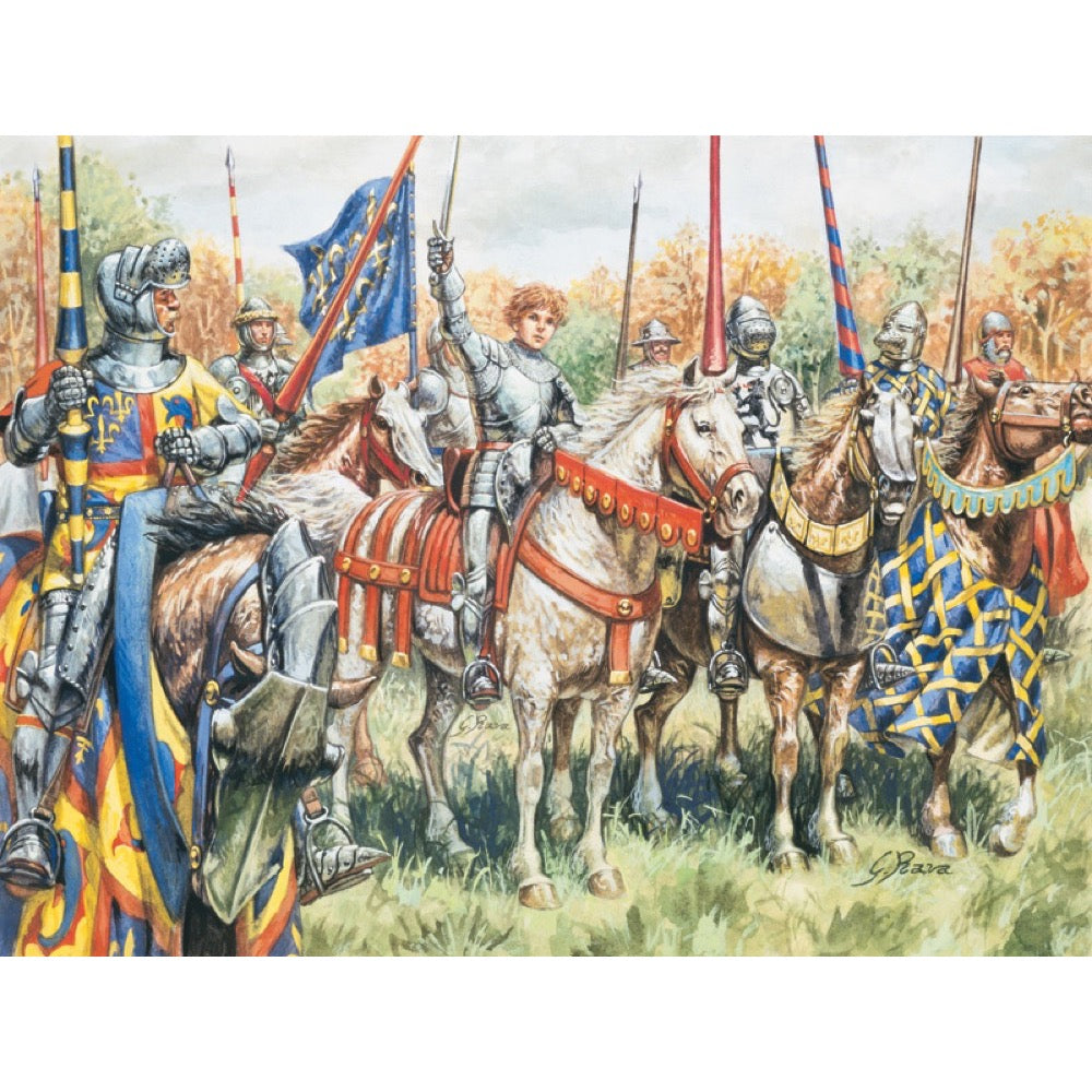 Italeri 6026 1/72 Fig French Warriors 100 years war