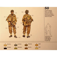 Italeri 6034 1/72 WWII British Paratroopers: Red Devils