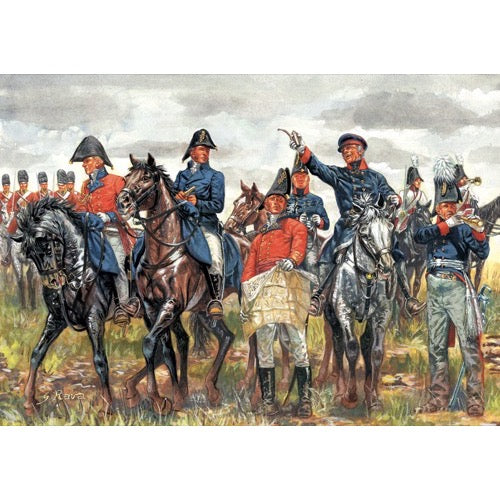 Italeri 6065 1/72 British and Prussian Allied General Staff
