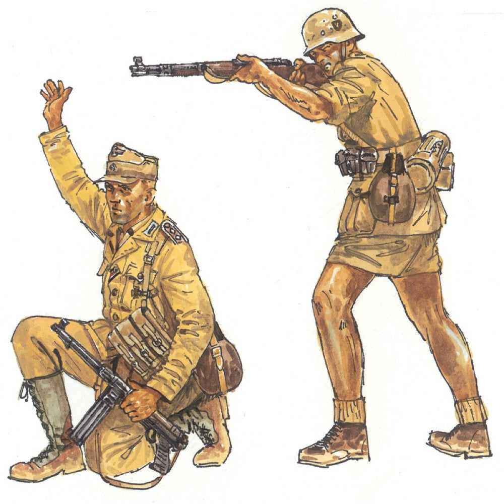 Italeri 6076 1/72 German Afrika Corp WWII