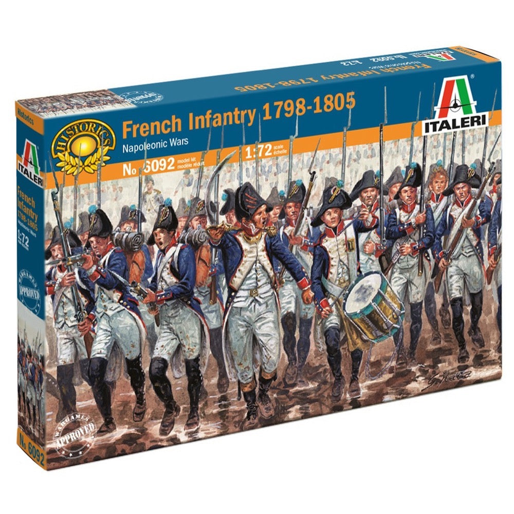 Italeri 6092S 1/72 Napoleonic Wars French Infantry 1800-05