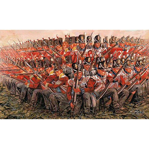 Italeri 6095 1/72 British Infantry 1815 Napoleonic War
