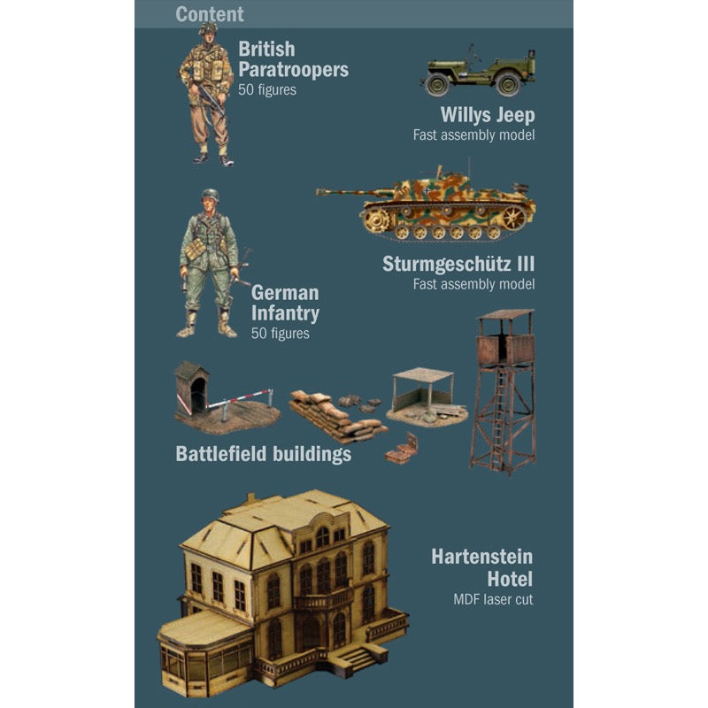 Italeri 6107S 1/72 Operation Market Garden Hotel Hartenstein