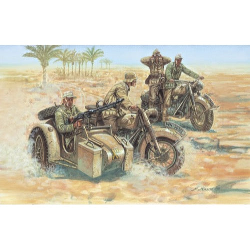 Italeri 6121 1/72 WWII German Motorcycles