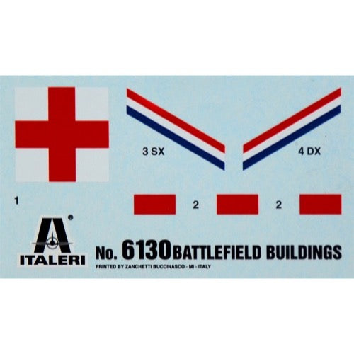 Italeri 6130 1/72 Battlefield Buildings