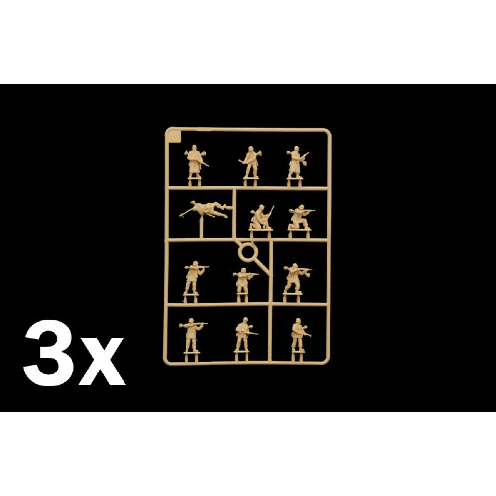 Italeri 6151 1/72 German Infantry Winter WWII Figures