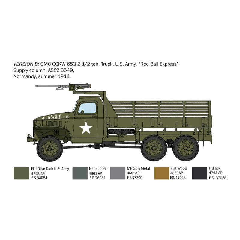 Italeri 6271 1/35 GMC 2.5 Ton Truck D-Day 80th Anniversary