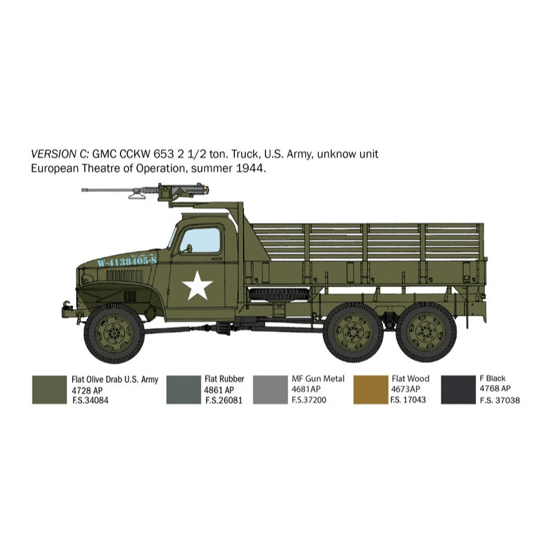 Italeri 6271 1/35 GMC 2.5 Ton Truck D-Day 80th Anniversary