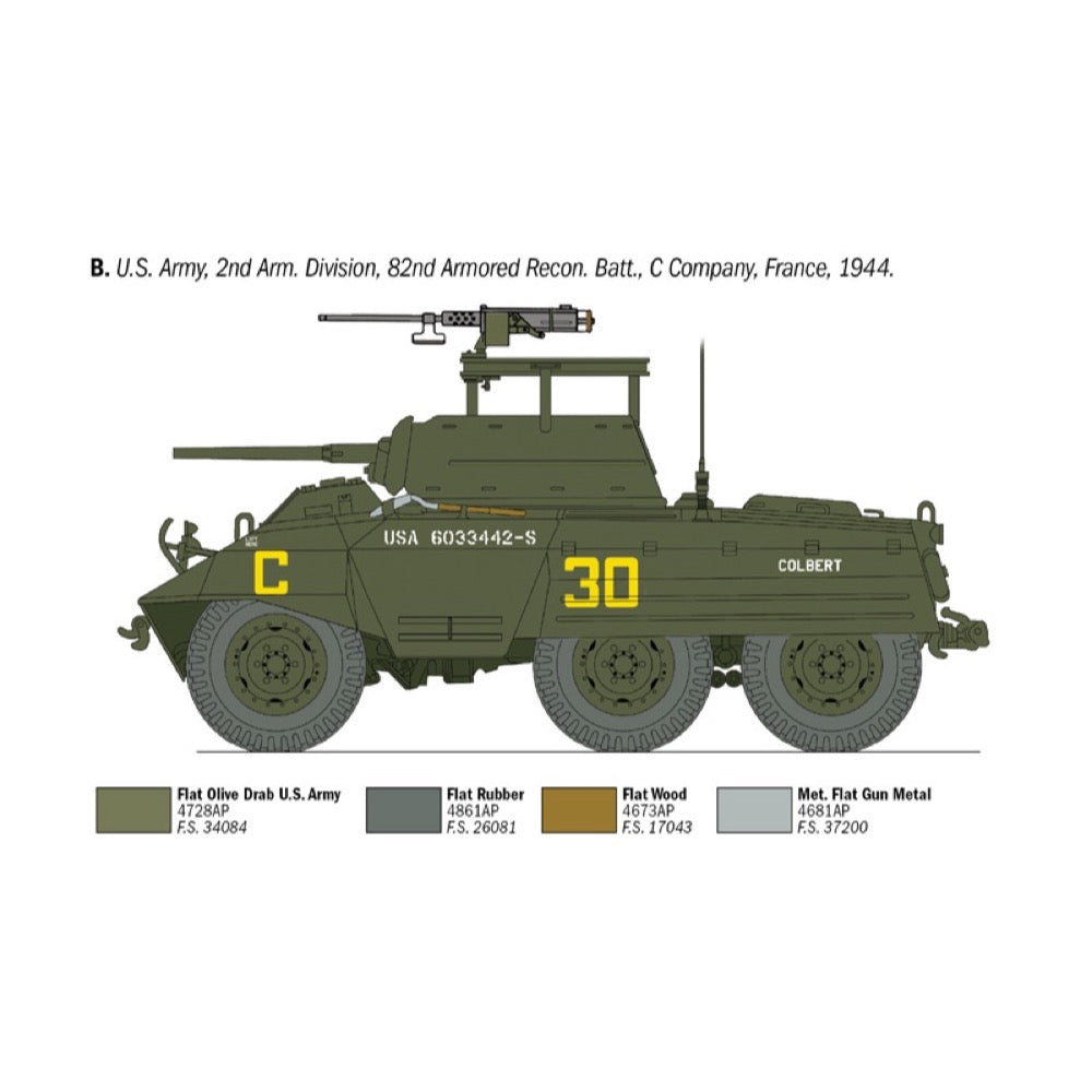 Italeri 6364S 1/35 M-8 Greyhound