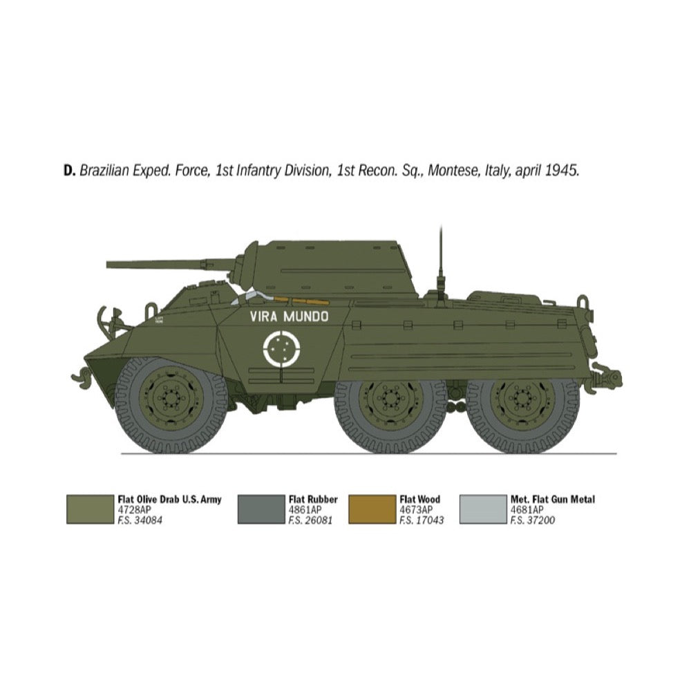 Italeri 6364S 1/35 M-8 Greyhound