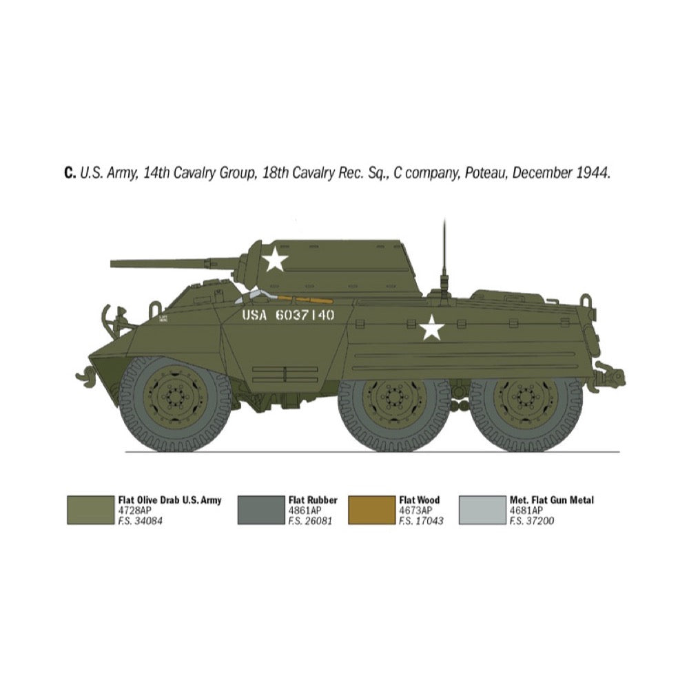 Italeri 6364S 1/35 M-8 Greyhound