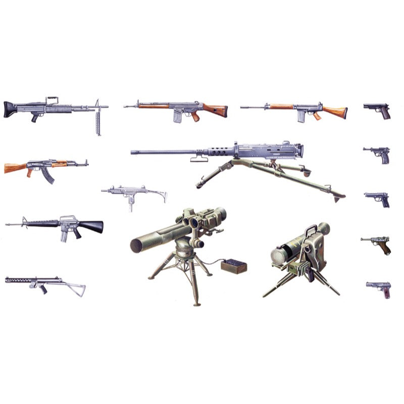 Italeri 6421S 1/35 Modern Light Weapon Set