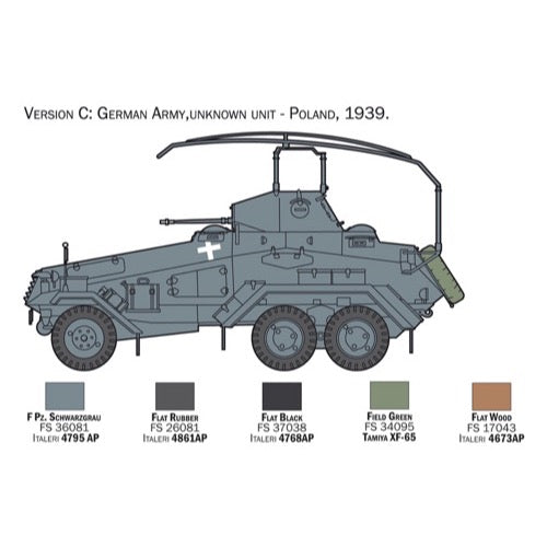 Italeri 6433S 1/35 German SD.KFZ 230 6 RAD