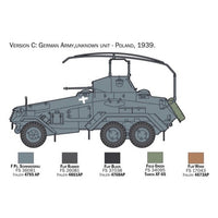 Italeri 6433S 1/35 German SD.KFZ 230 6 RAD