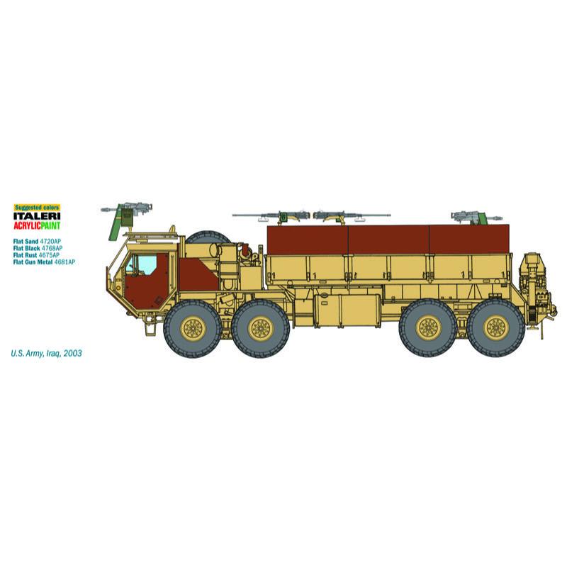Italeri 1/35 VEH M985 Hemitt Gun Truck