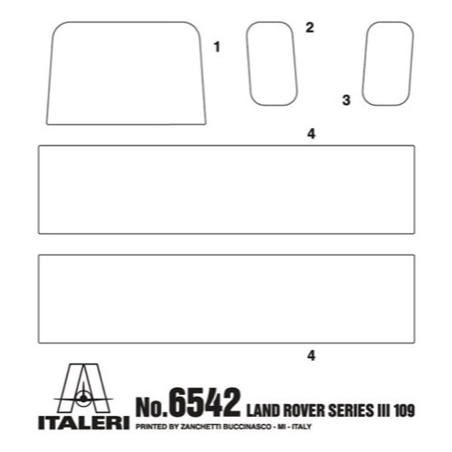 Italeri 6542 1/35 Land Rover 109 Guardia Civil